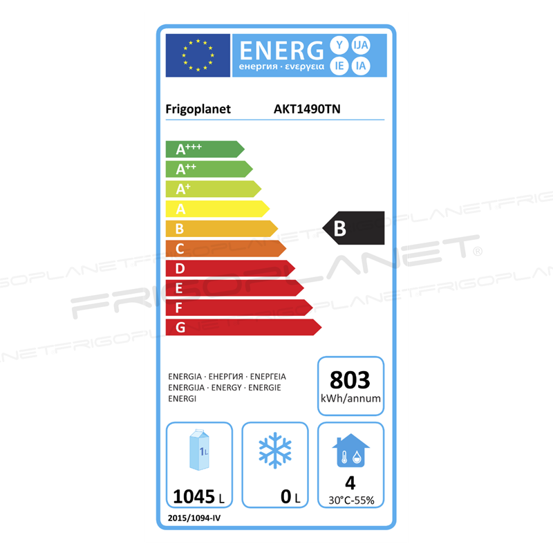 Energy Label, AKT1490TN