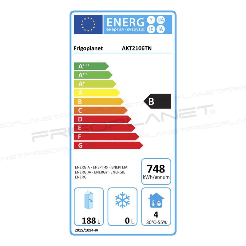 Energy Label, AKT2106TN