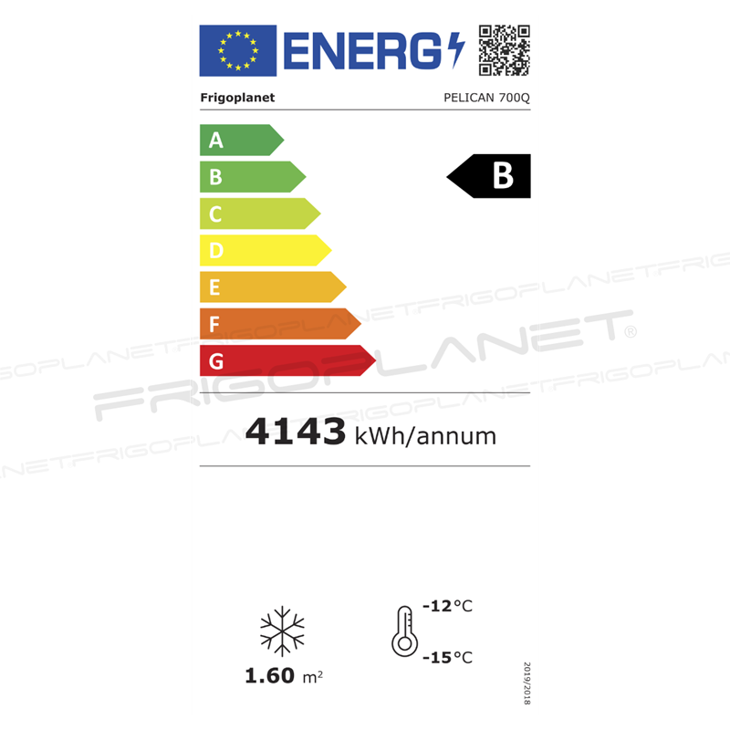 Energy Label, PELICAN 700Q