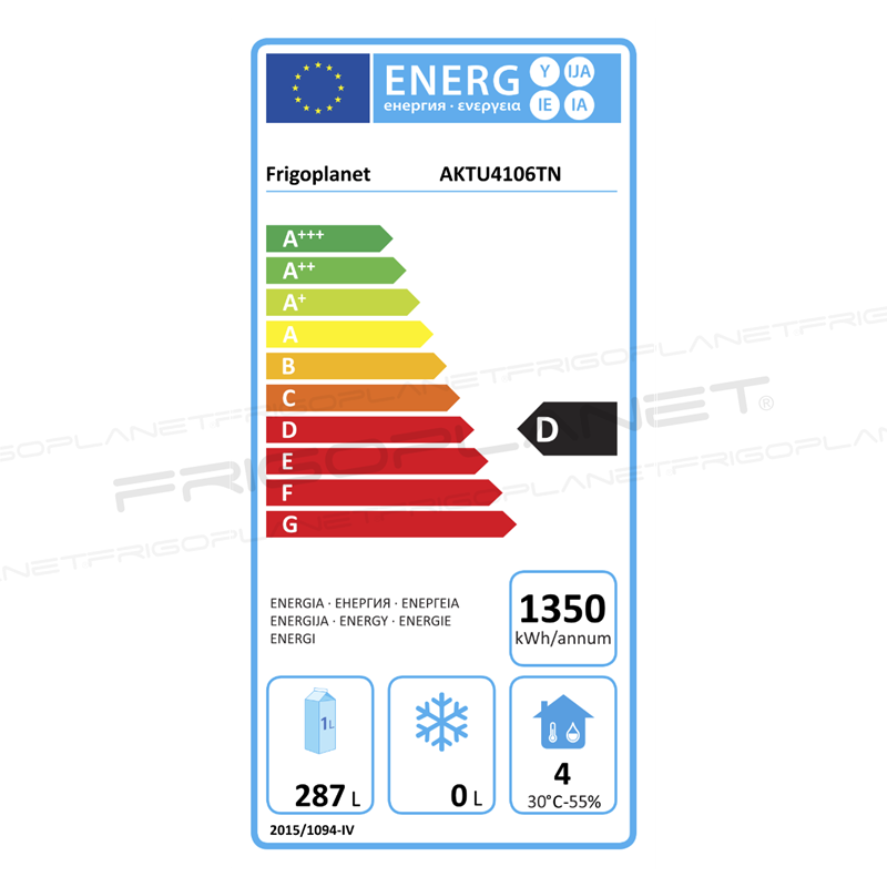 Energy Label, AKTU4106TN