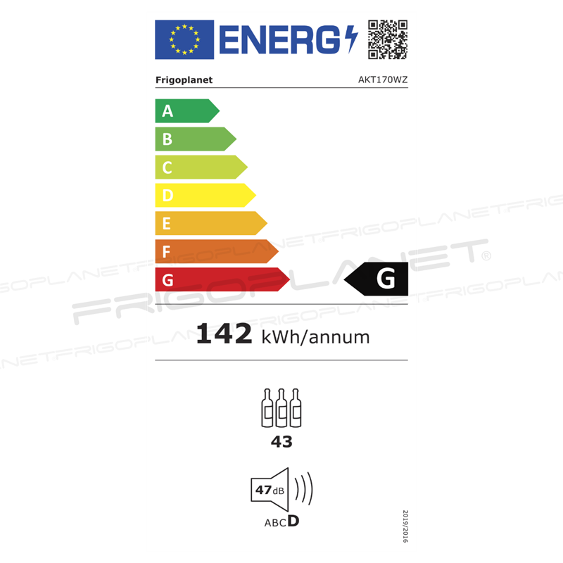 Energy Label, AKT170WZ