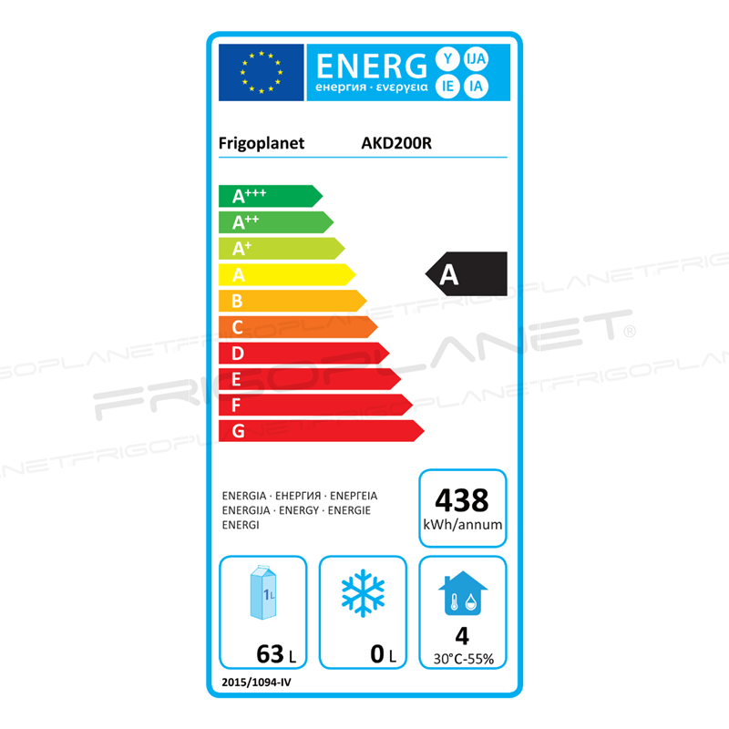 Energy Label, AKD200R