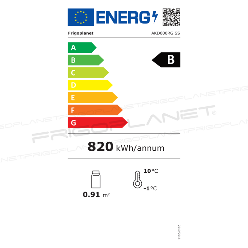 Energy Label, AKD600RG SS