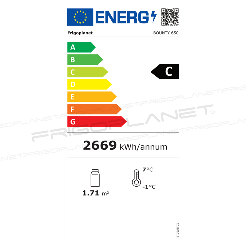 Energy Label, BOUNTY 650
