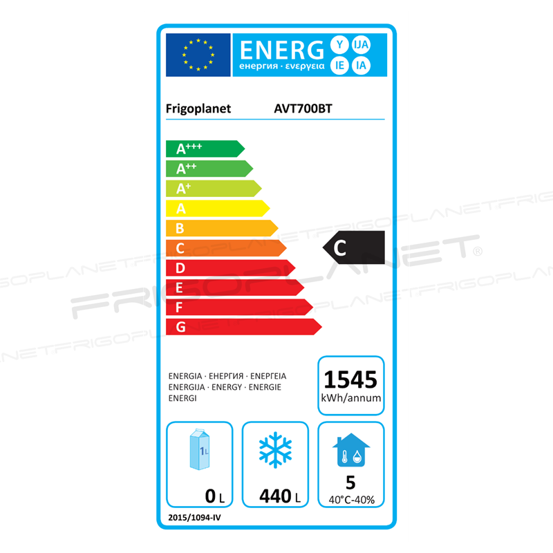 Energy Label, AVT700BT
