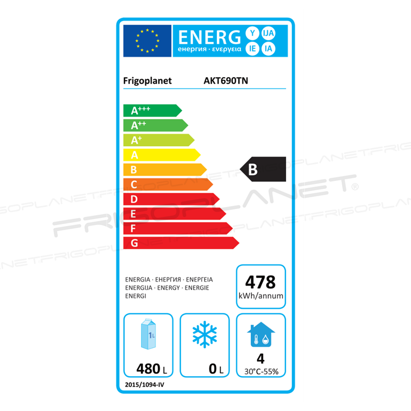 Energy Label, AKT690TN