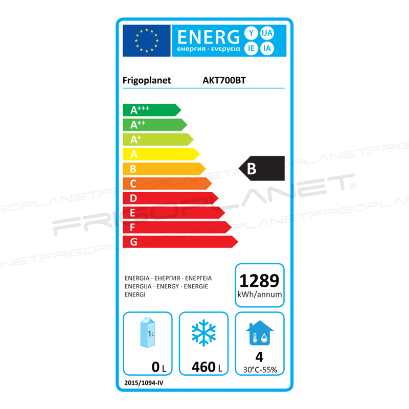 Energy Label, AKT700BT