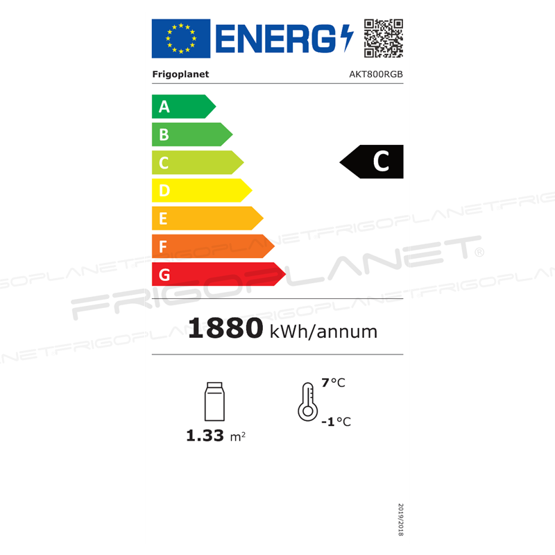 Energy Label, AKT800RGB